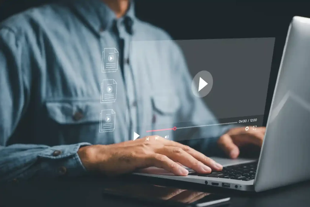 hosted in a staging area